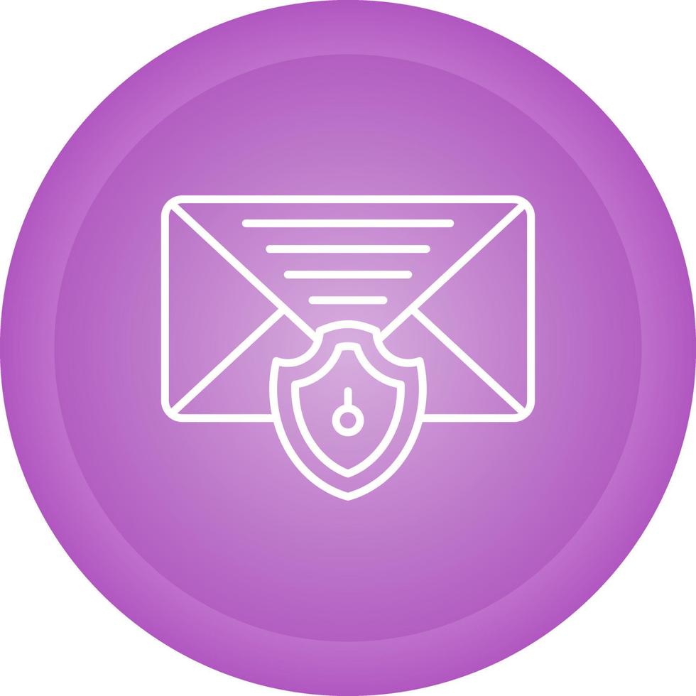 Mail Protection Vector Icon