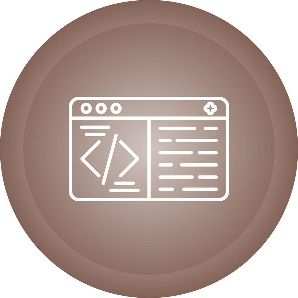 Coding Vector Icon