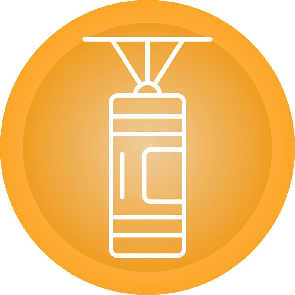 Punching Bag Vector Icon