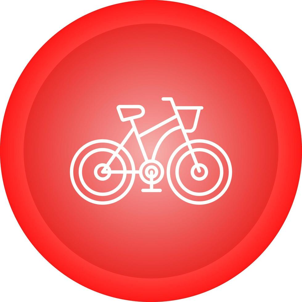 icono de vector de bicicleta