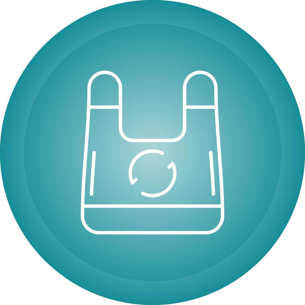 Plastic Bag Vector Icon