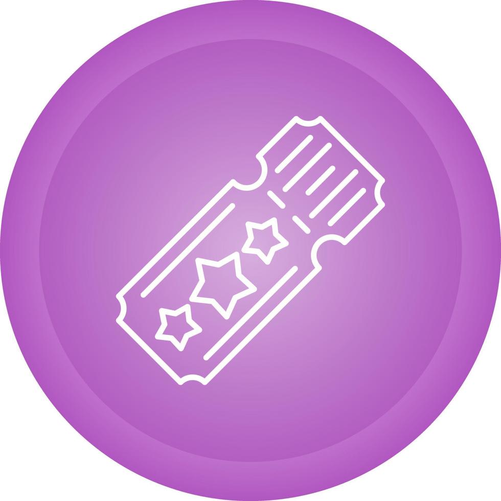 Ticket Vector Icon