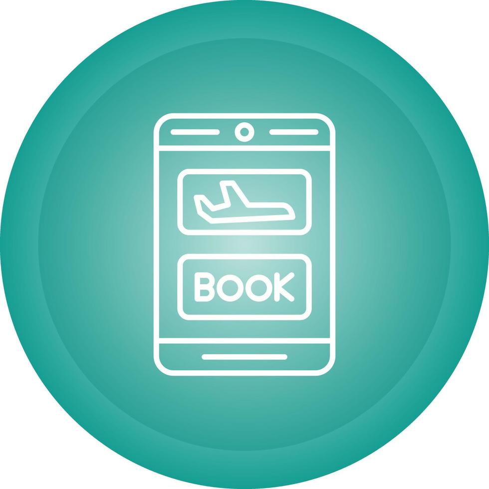 Online Booking Vector Icon