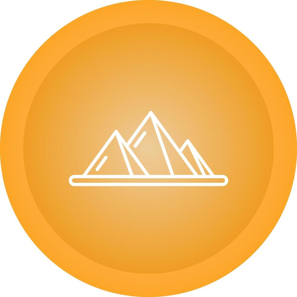 Pyramid Vector Icon