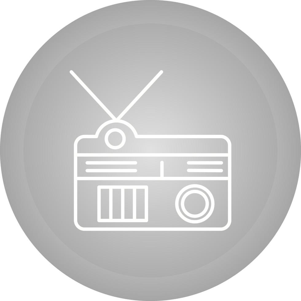 Radio Vector Icon