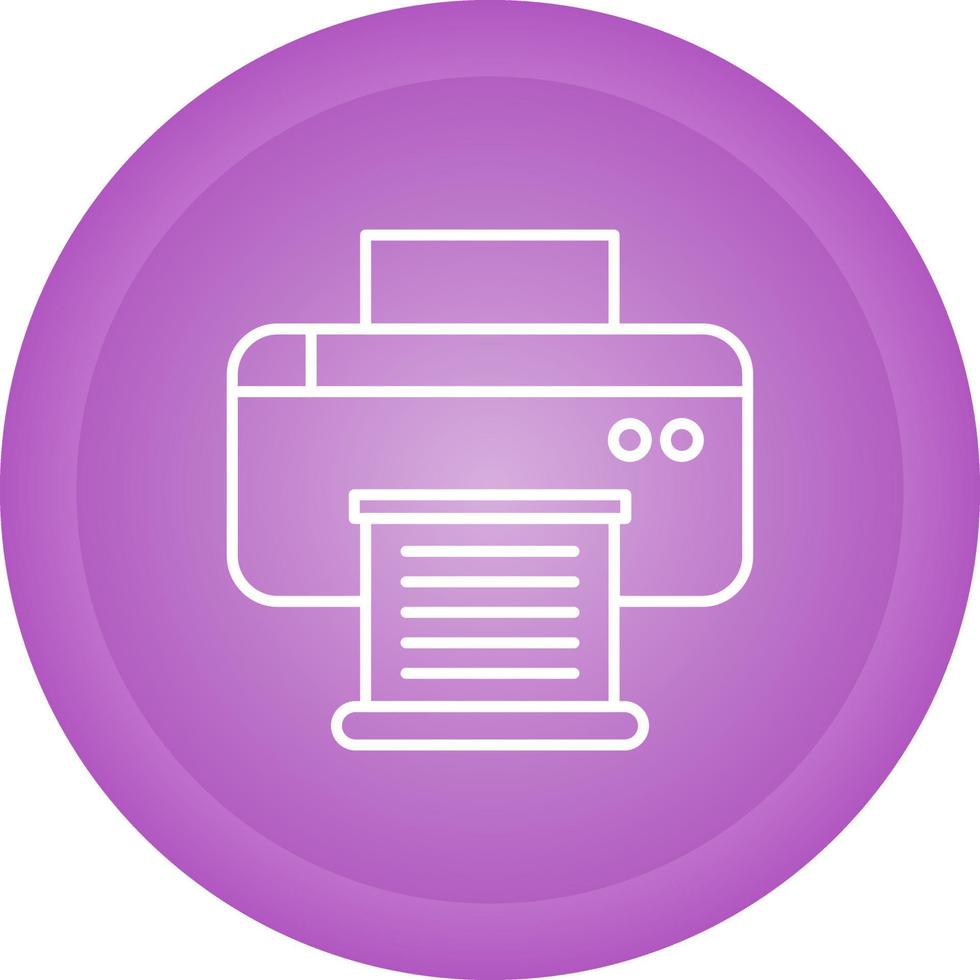 Printer Vector Icon