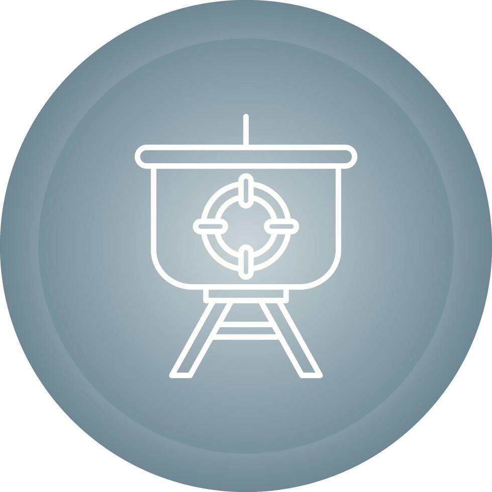 Target Presentation Vector Icon