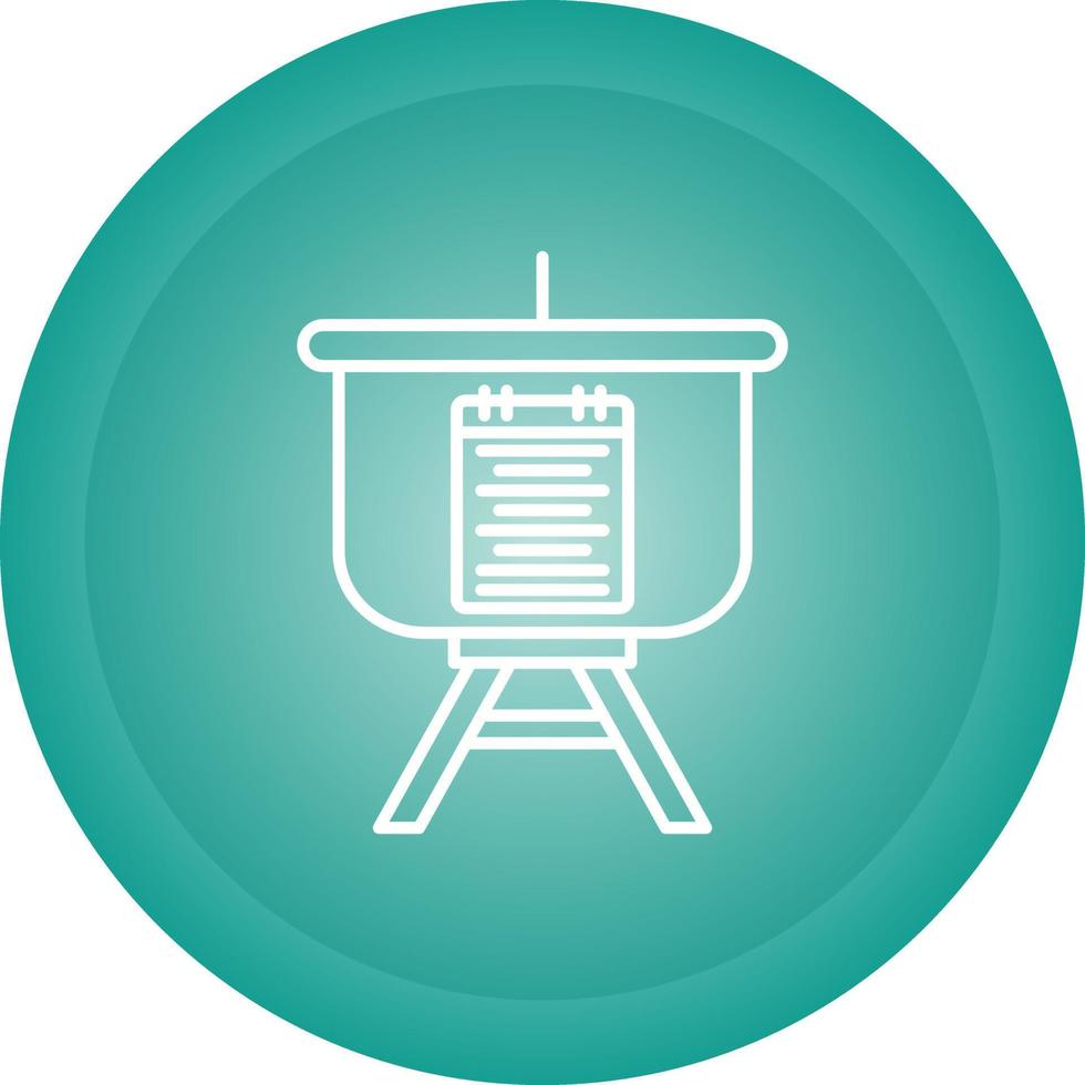 Menu Presentation Vector Icon