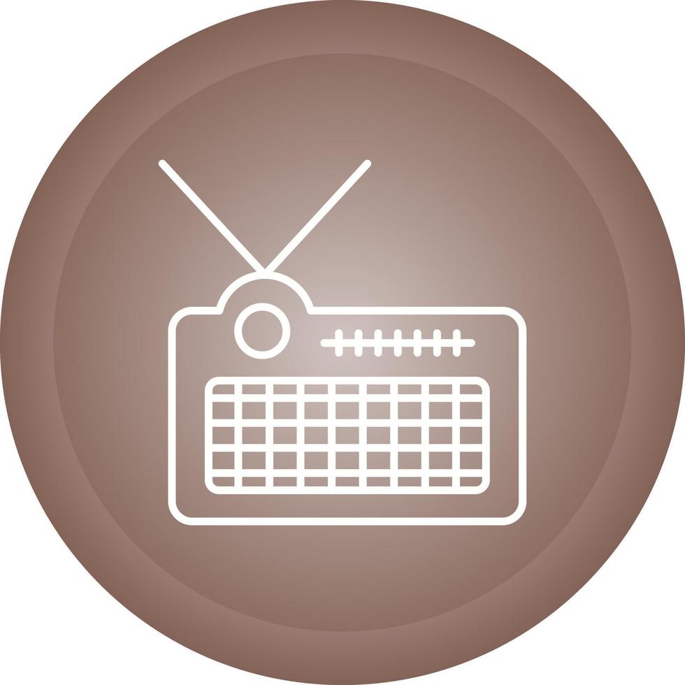 Radio Vector Icon