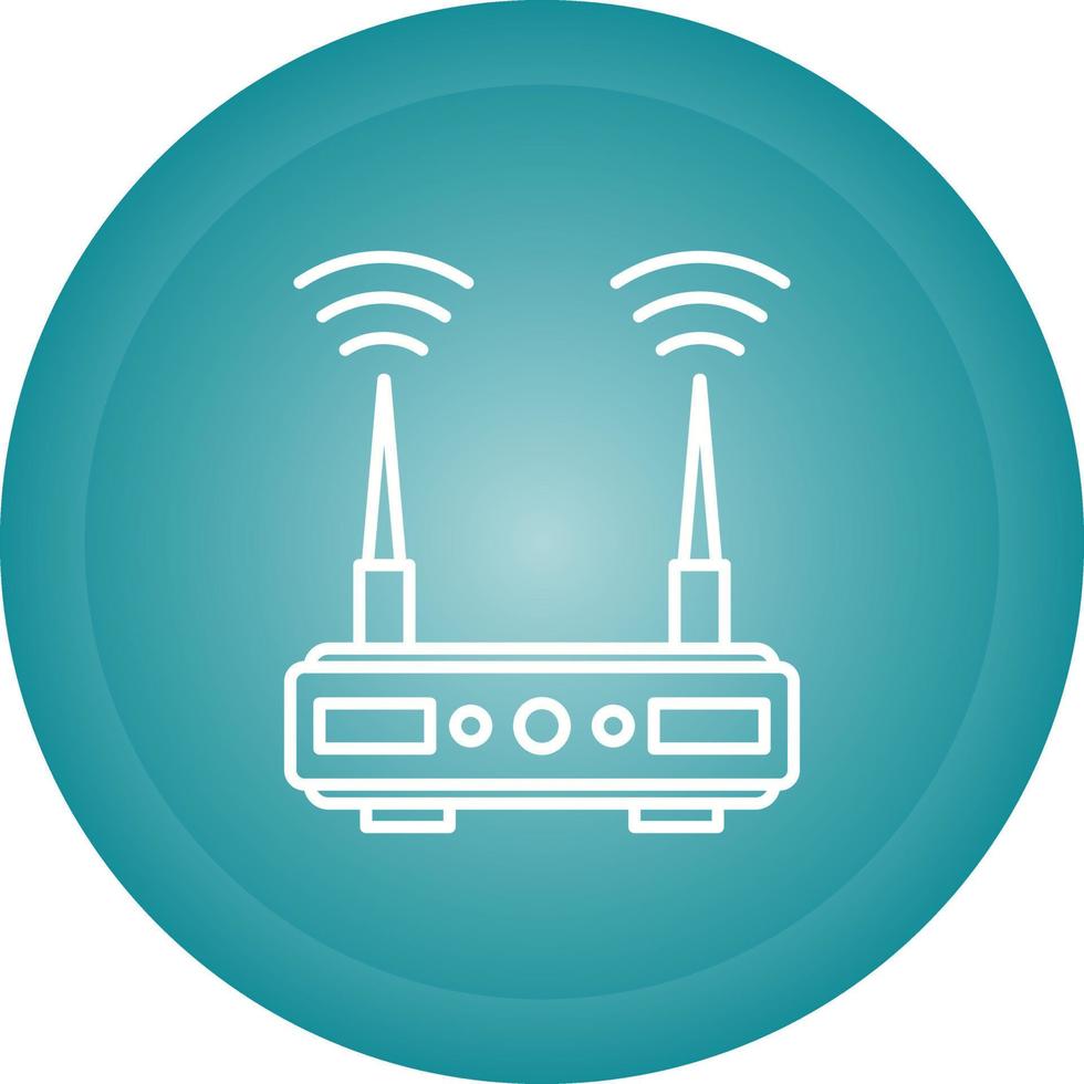 Router Vector Icon
