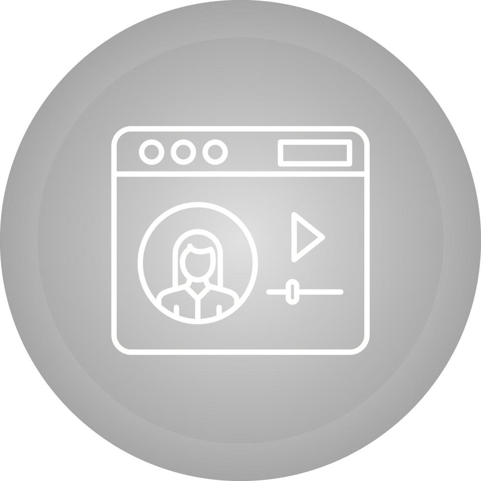 Video Tutorial Vector Icon