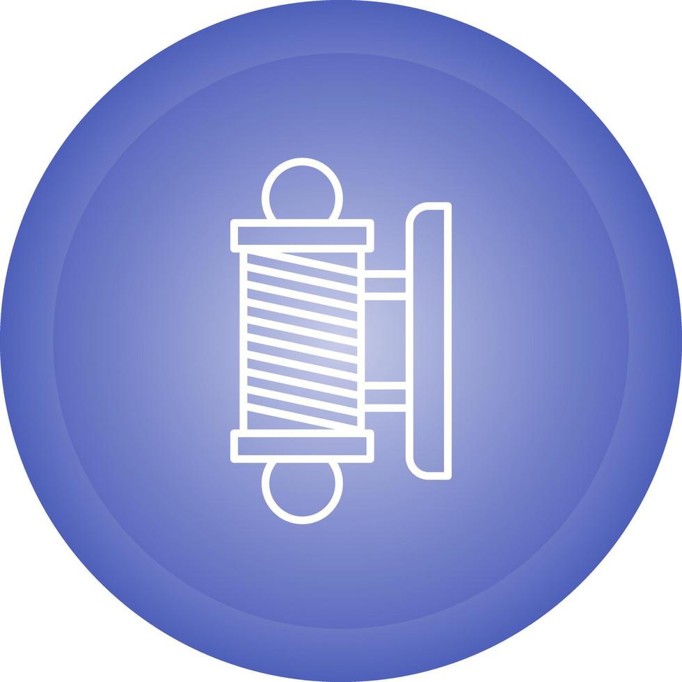 Barber Shop Pole Vector Icon