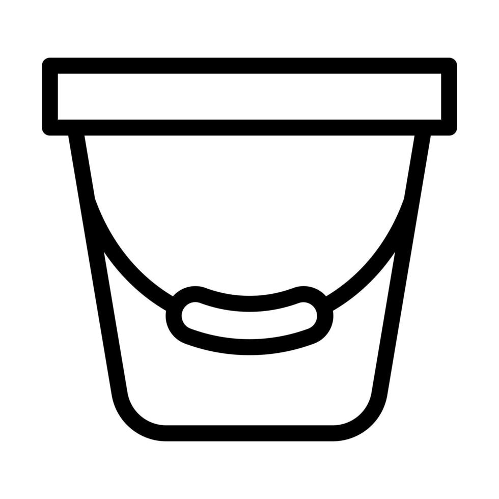 Bucket Icon Design vector