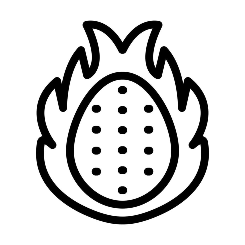 continuar Fruta icono diseño vector