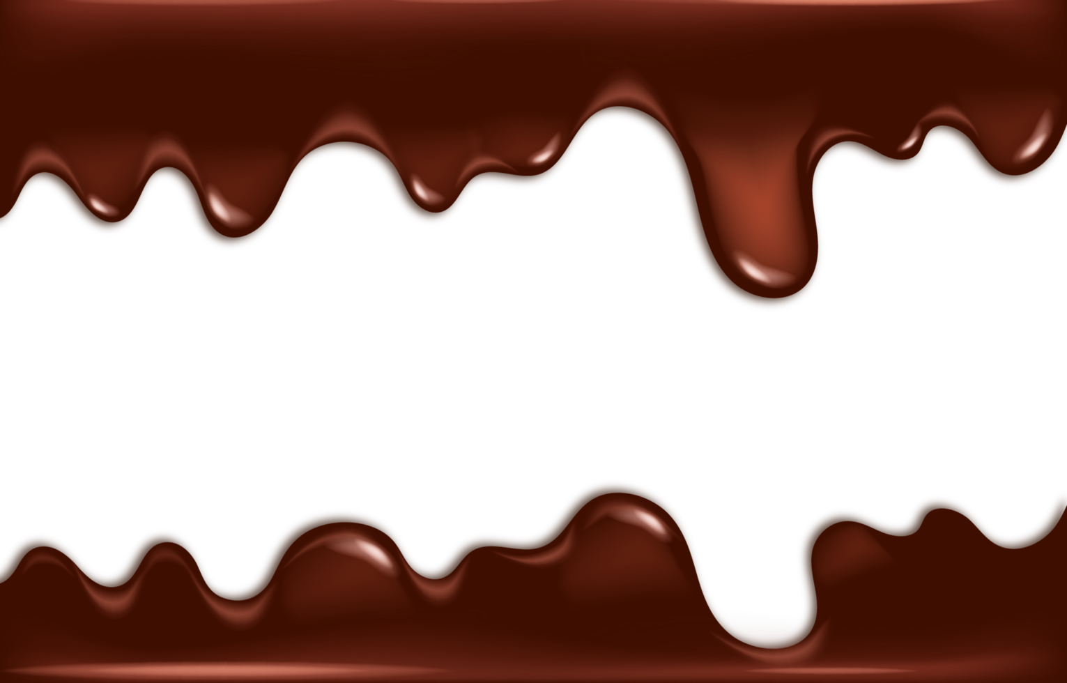 Derretido chocolate goteo marco png