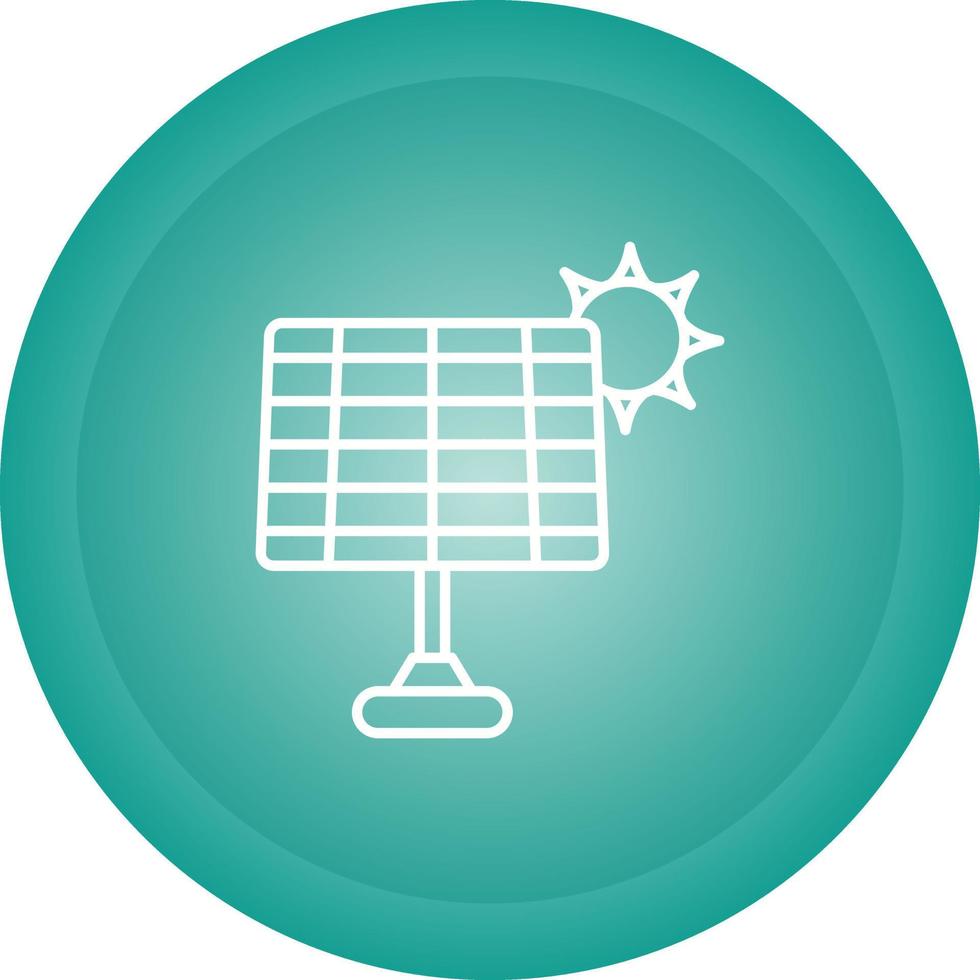 Solar Panel Vector Icon