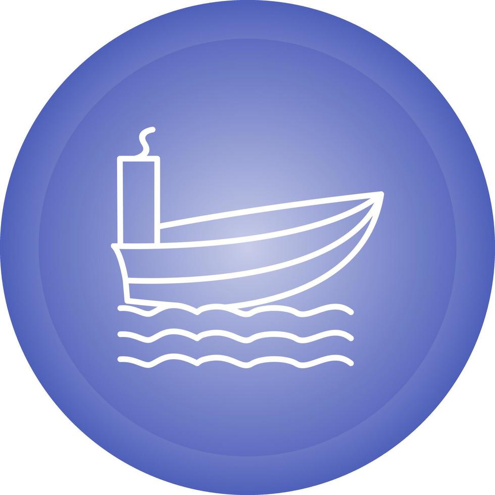 Steamship Vector Icon
