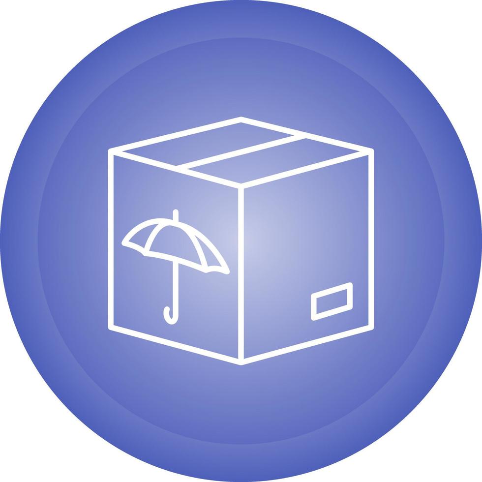 Packed Box Vector Icon