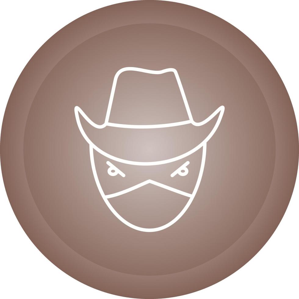 Bandit Vector Icon