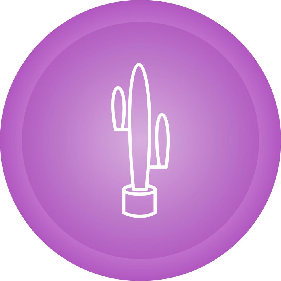 icono de vector de cactus