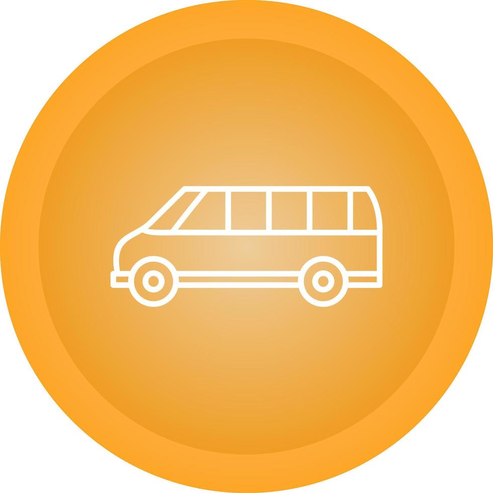 Delivery Bus Vector Icon