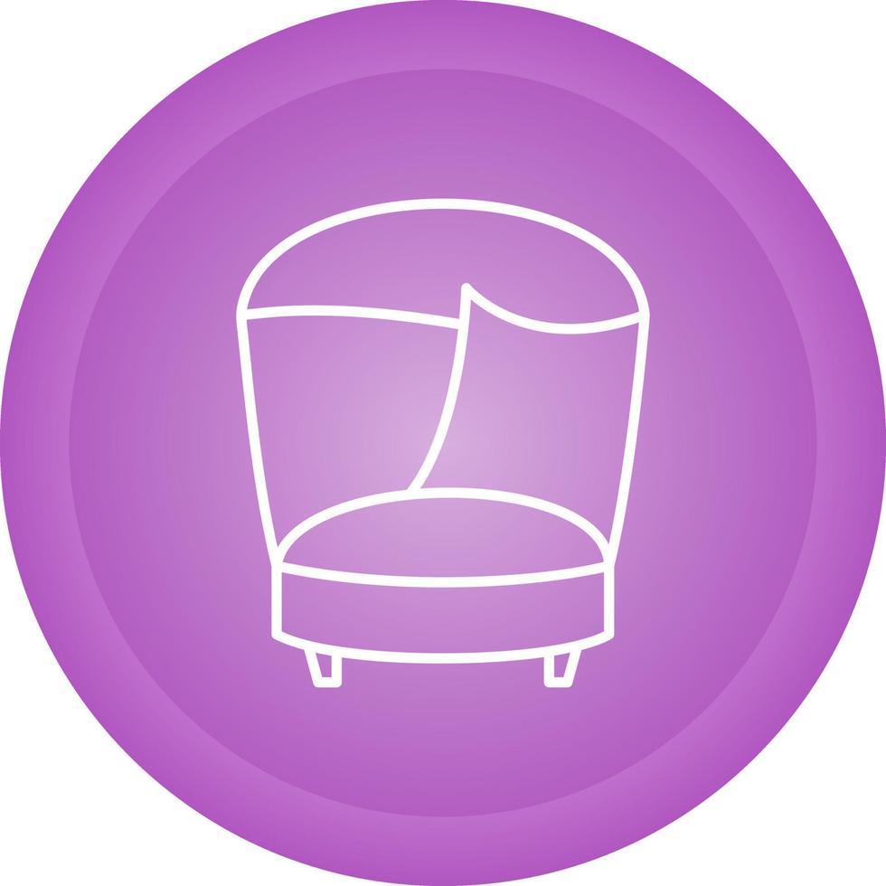 Stylish Chair Vector Icon