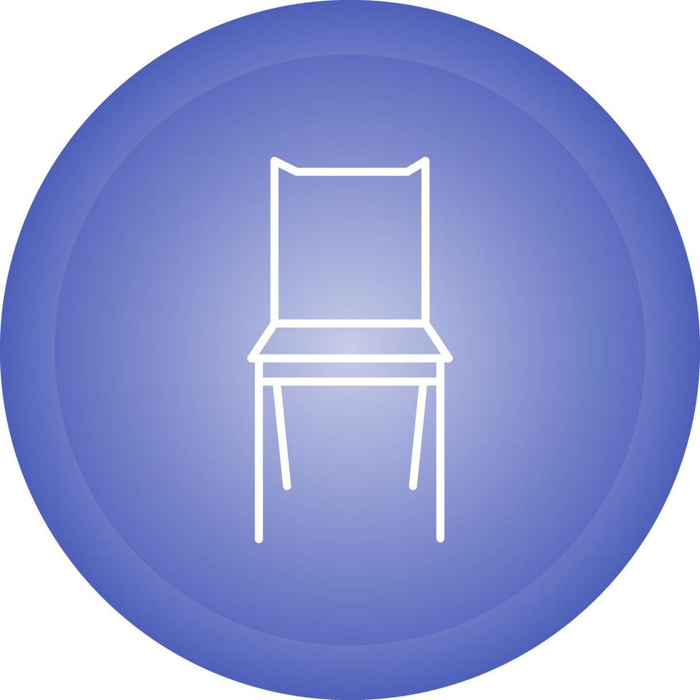 Bedroom Chair Vector Icon