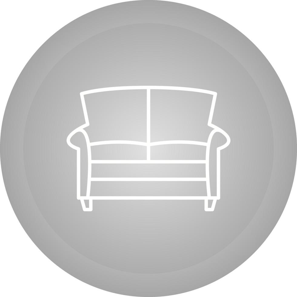 Double Sofa Vector Icon