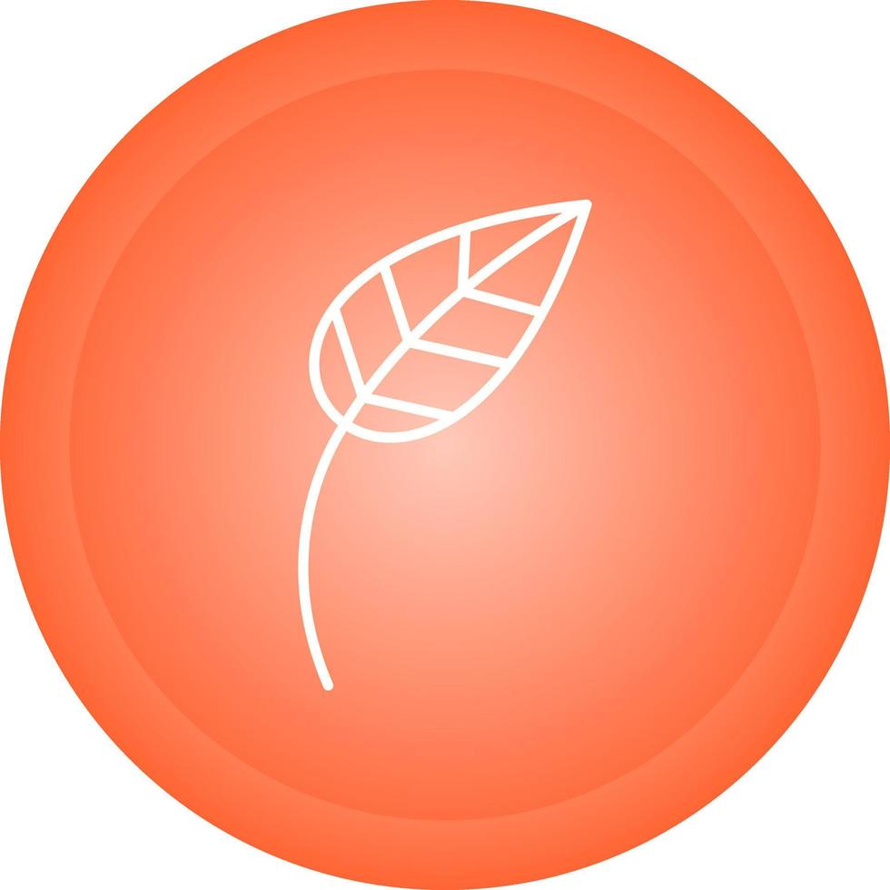 icono de vector de hoja