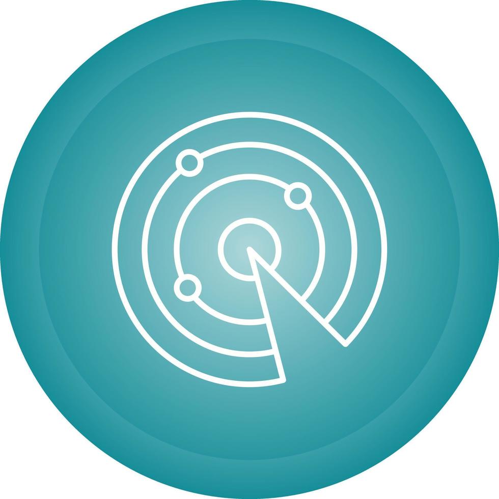Radar Vector Icon