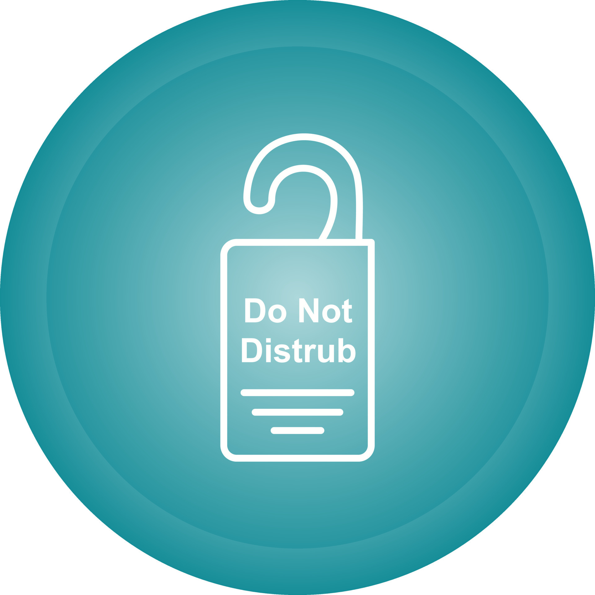 Door Hanger Vector Icon 22689097 Vector Art at Vecteezy