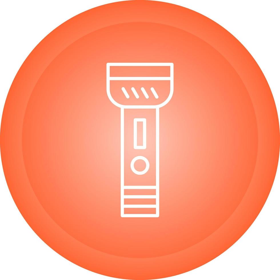 Flashlight Vector Icon