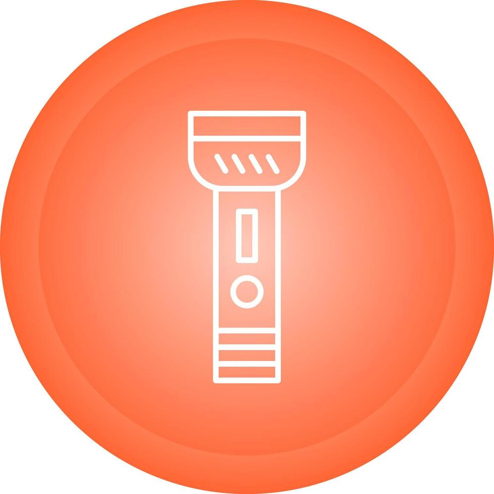 Flashlight Vector Icon