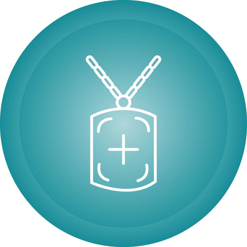 Militrary Chain Vector Icon