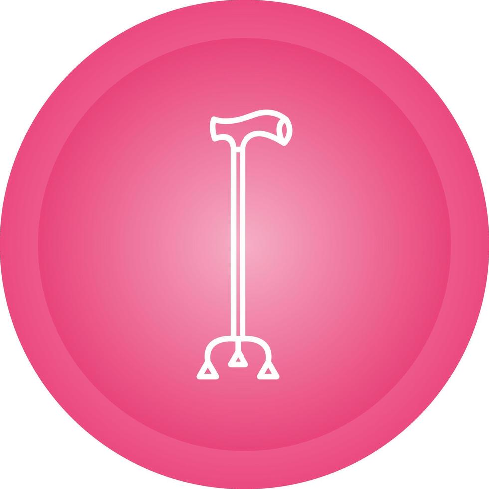 Walking Stick Vector Icon