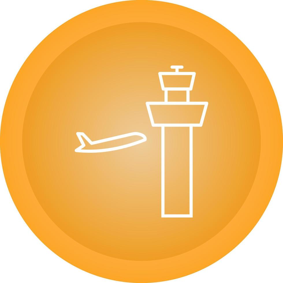 Air Control Tower Vector Icon