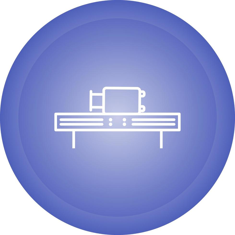 Checking Bag Vector Icon