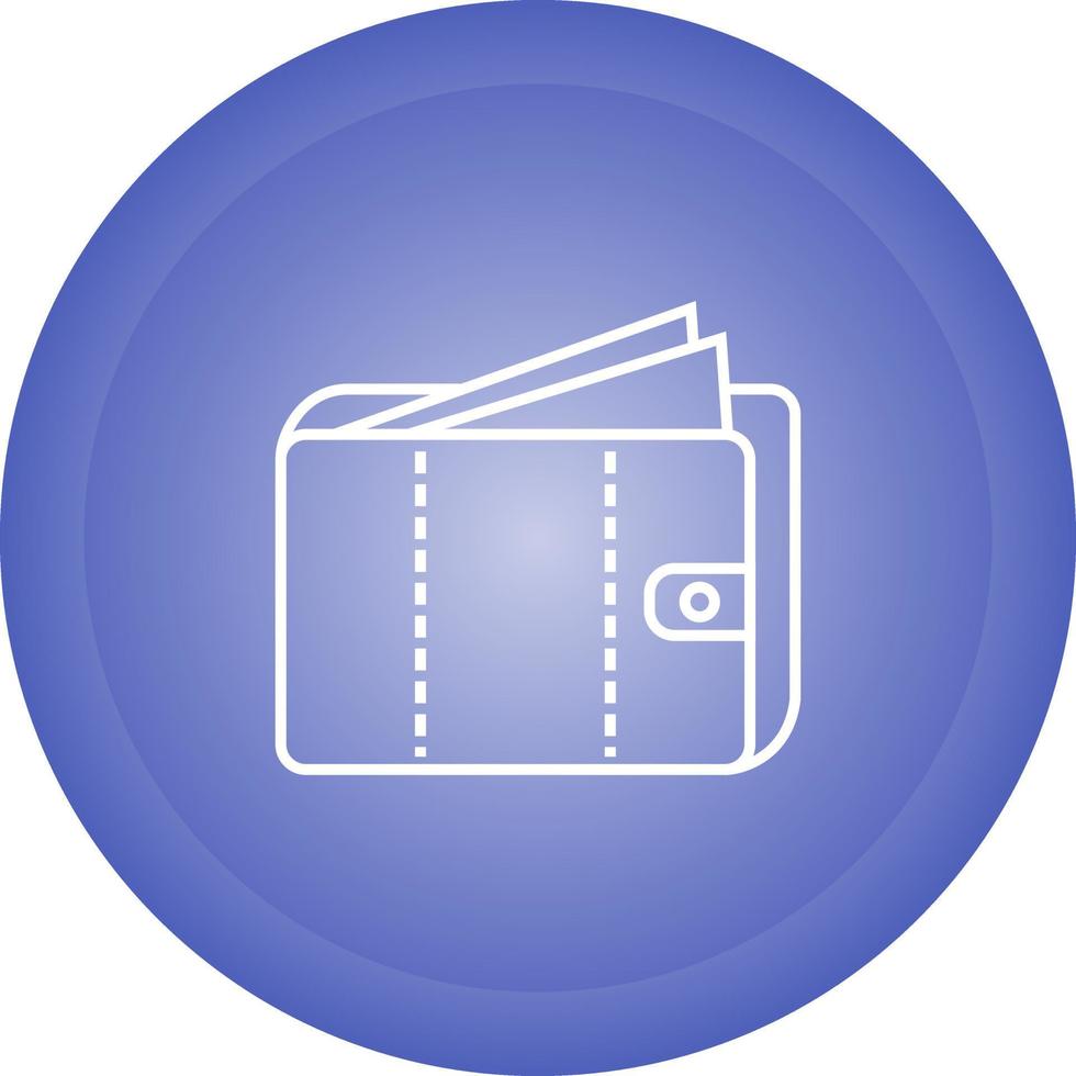 Mony in voilet Vector Icon