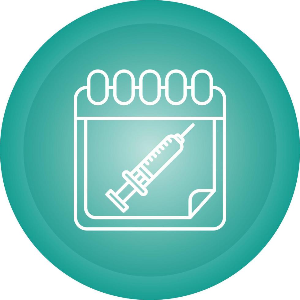 Vaccine Time Vector Icon