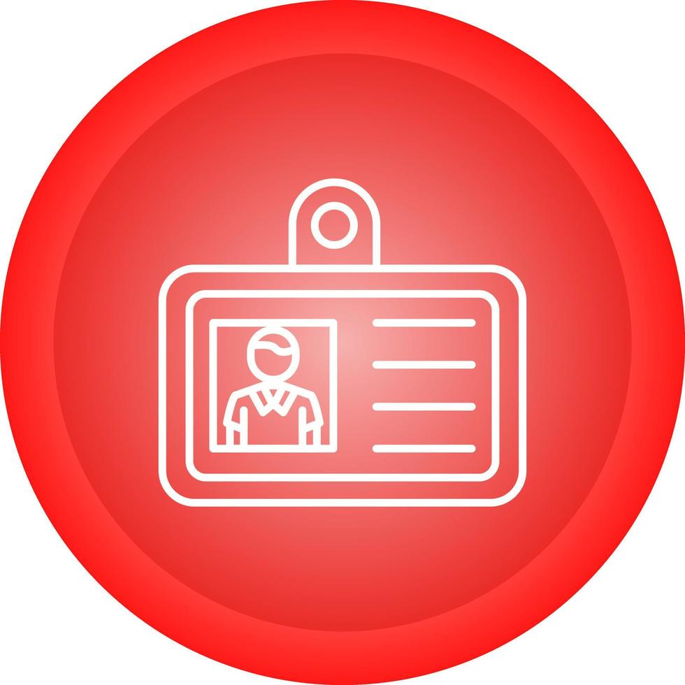 Staff Card Vector Icon