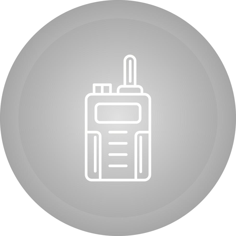 Walkie Talkie Vector Icon