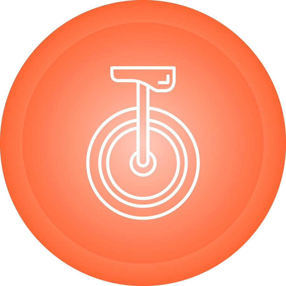 Unicycle Vector Icon