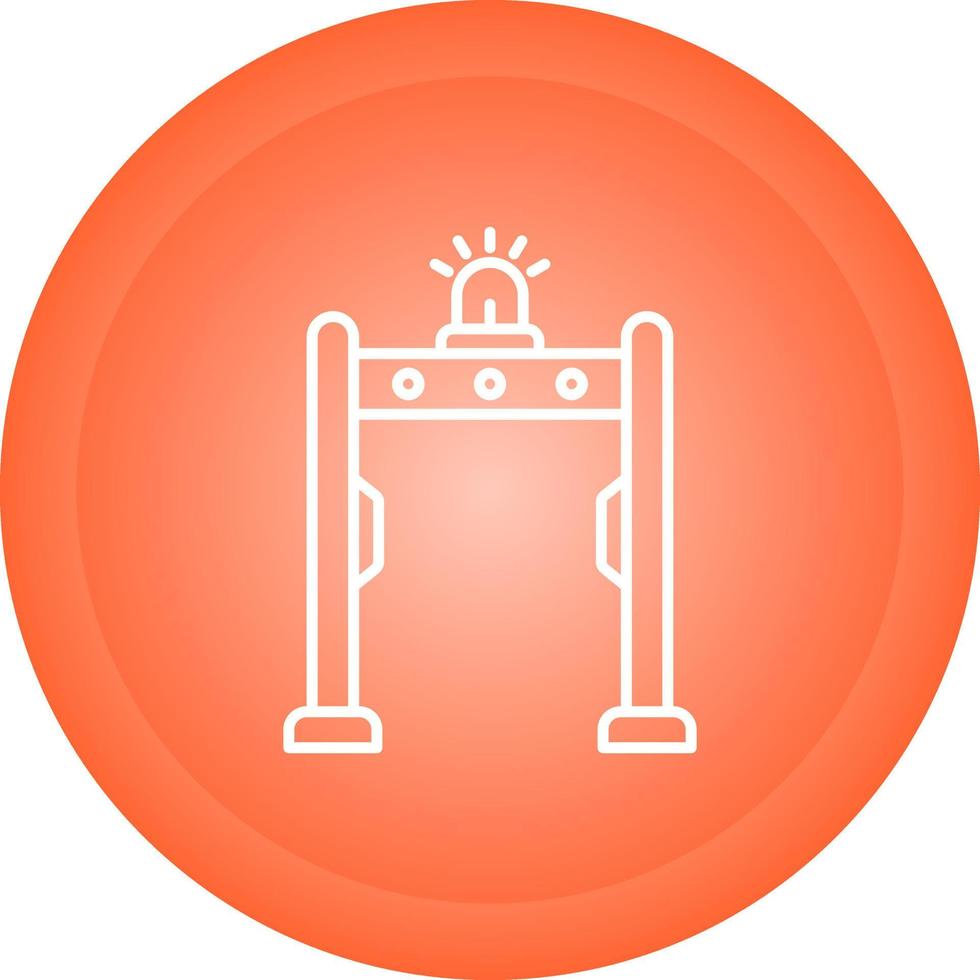 Metal Detector Vector Icon