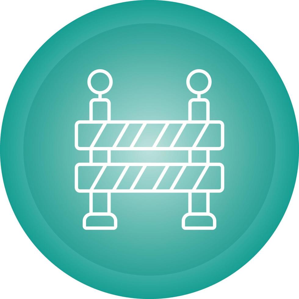 Barrier Vector Icon
