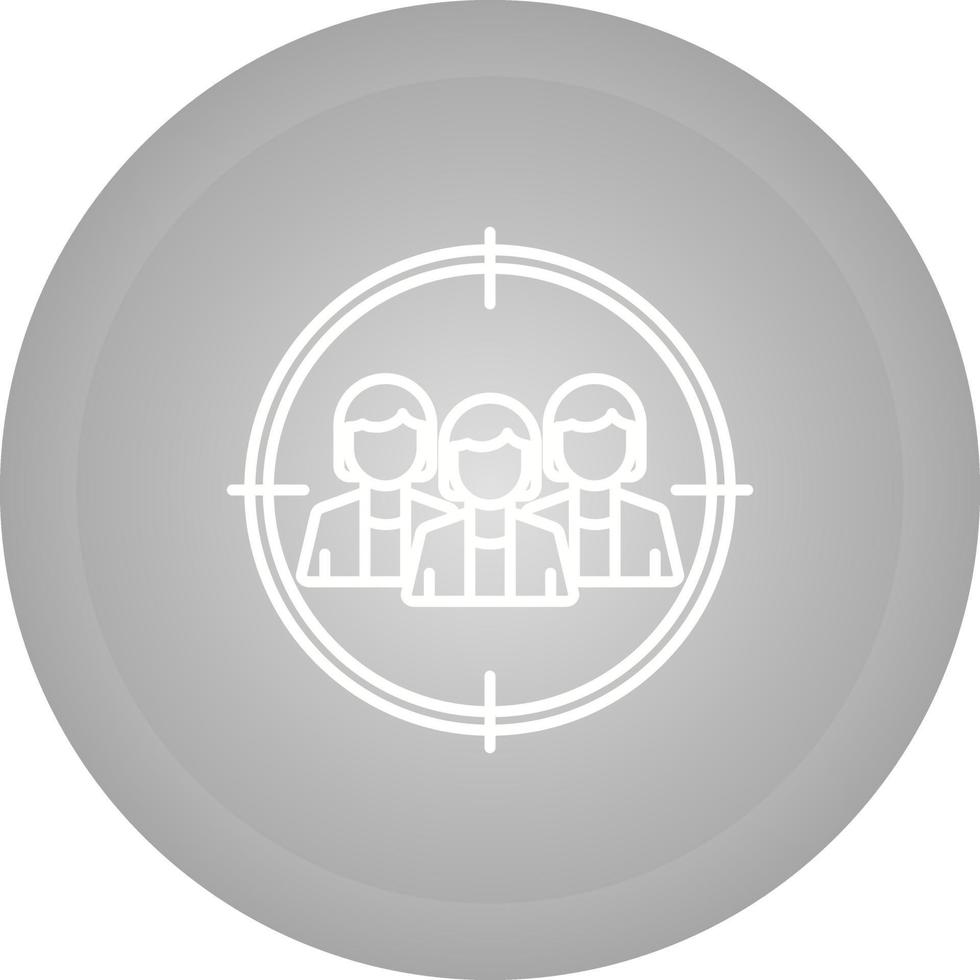 Target Audience Vector Icon