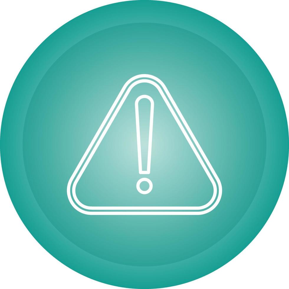Warning Sign Vector Icon