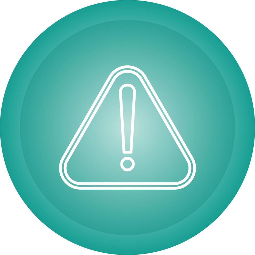 Warning Sign Vector Icon