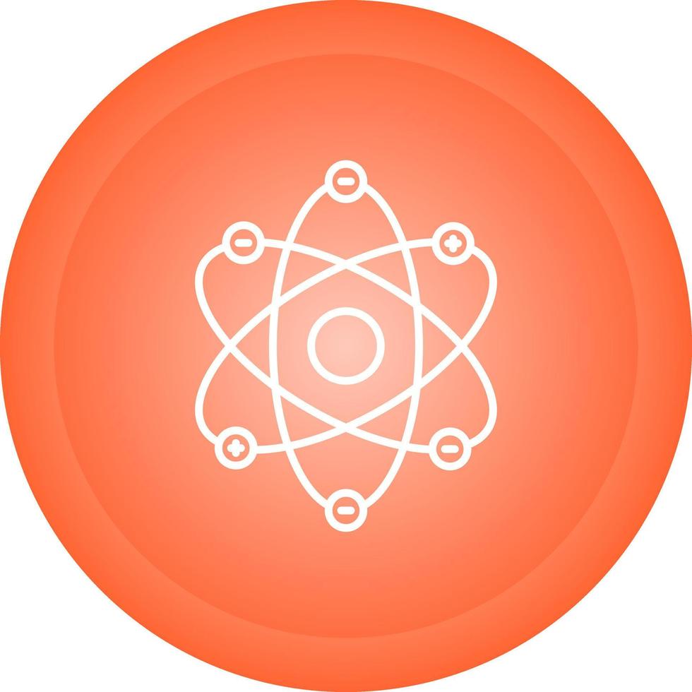 Atom Structure Vector Icon