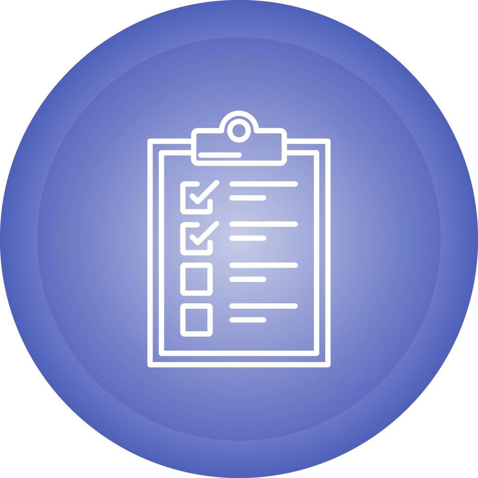 Check List Vector Icon