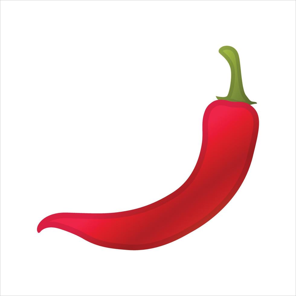 Hot Pepper Illustration Vector